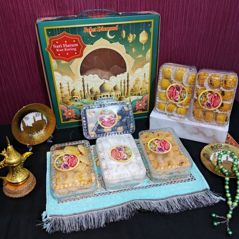 

parcel kue kering lebaran sari harum diamond parcel lebaran