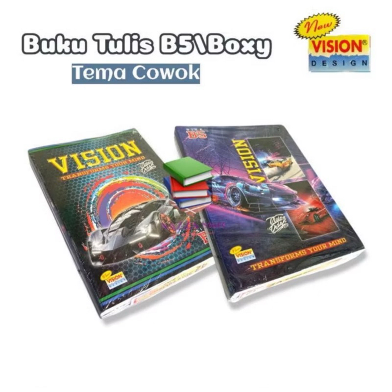 

1Pack Buku Tulis BigBoss Vision Alat Tulis Sekolah Dan Kantor