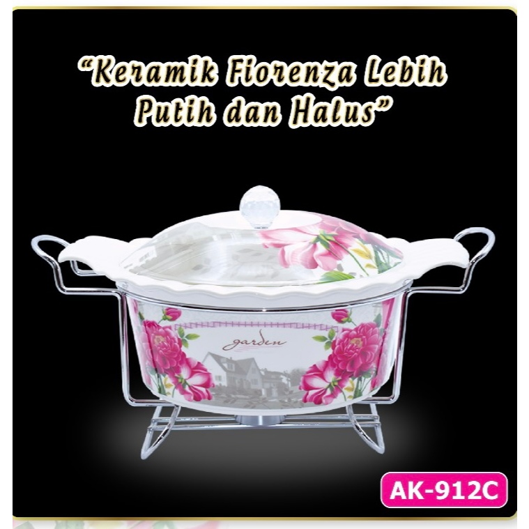 Wadah Saji / Casserole / Basi Fiorenza AK-912C