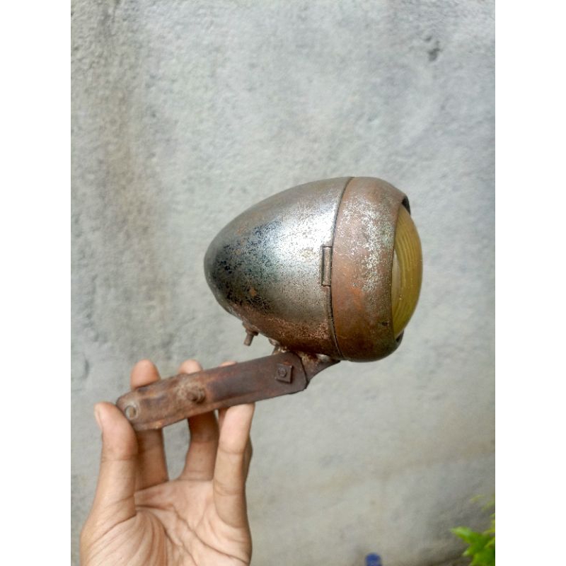 lampu sepeda onthel bosch germany bekas lawas
