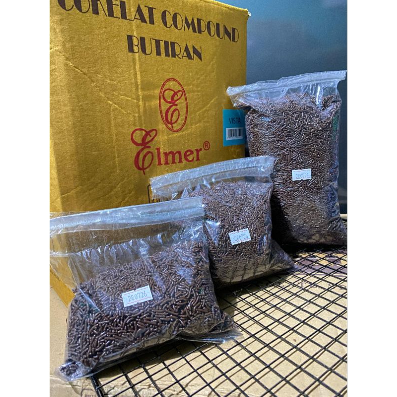 

MESES ELMER | COKLAT TABUR ELMER VISTA 250gram,500gram,1kg | COKLAT COMPOUND