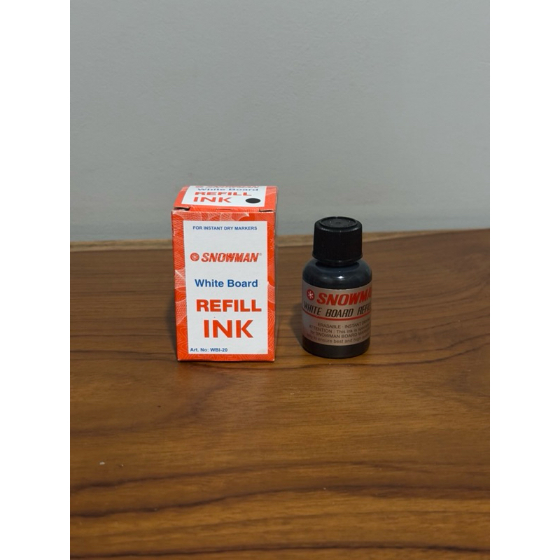 

Isi Tinta Snowman White Board Ink Hitam