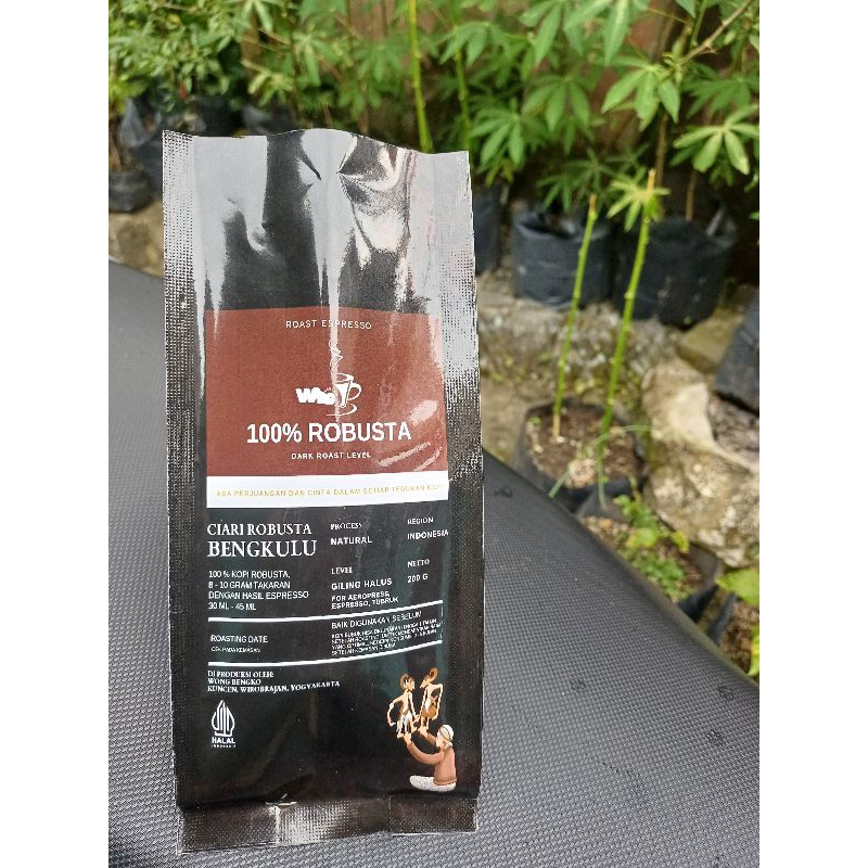 

100% Ciari Robusta Bengkulu