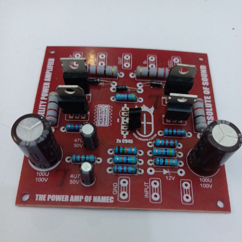 driver power amplifier namec