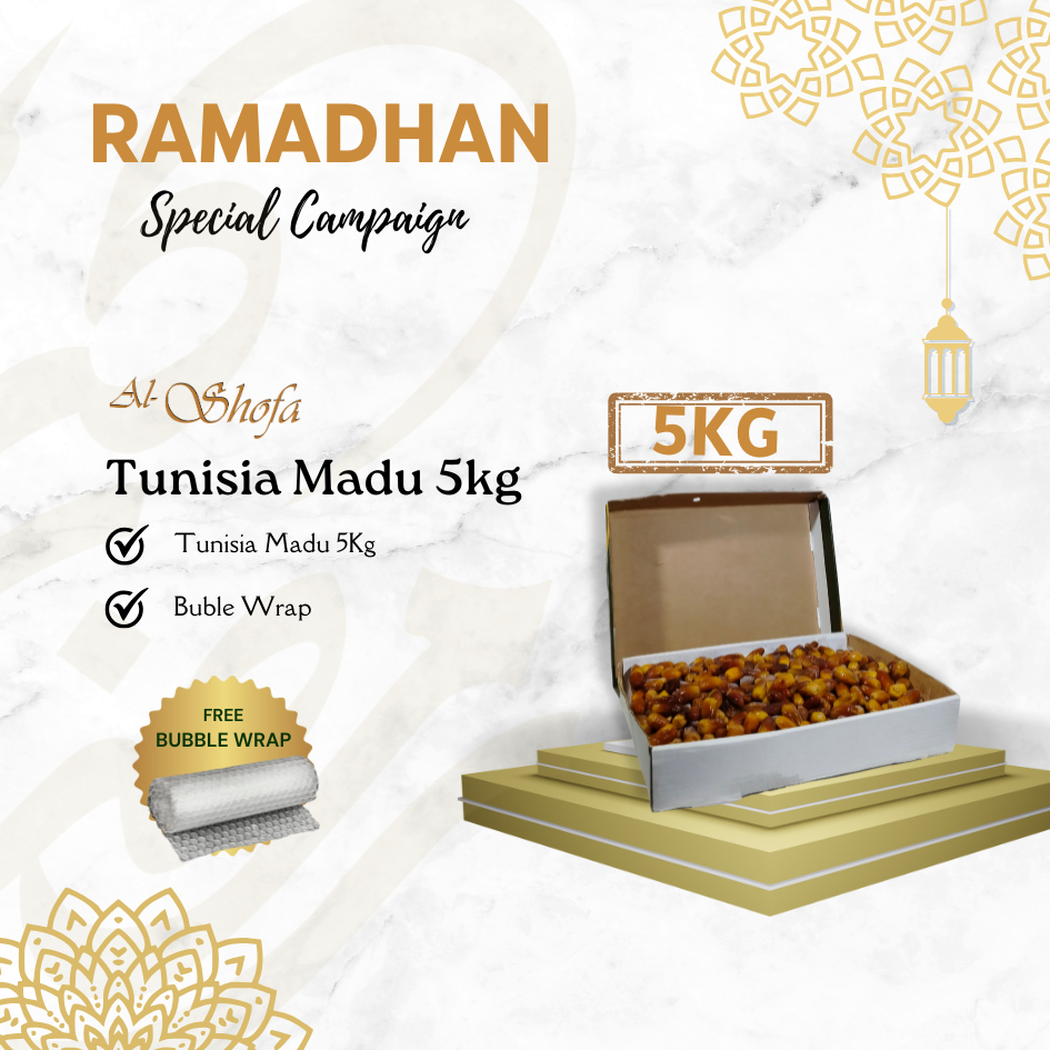 

Bundling Spesial Ramadhan Kurma Tunisia Madu 5kg