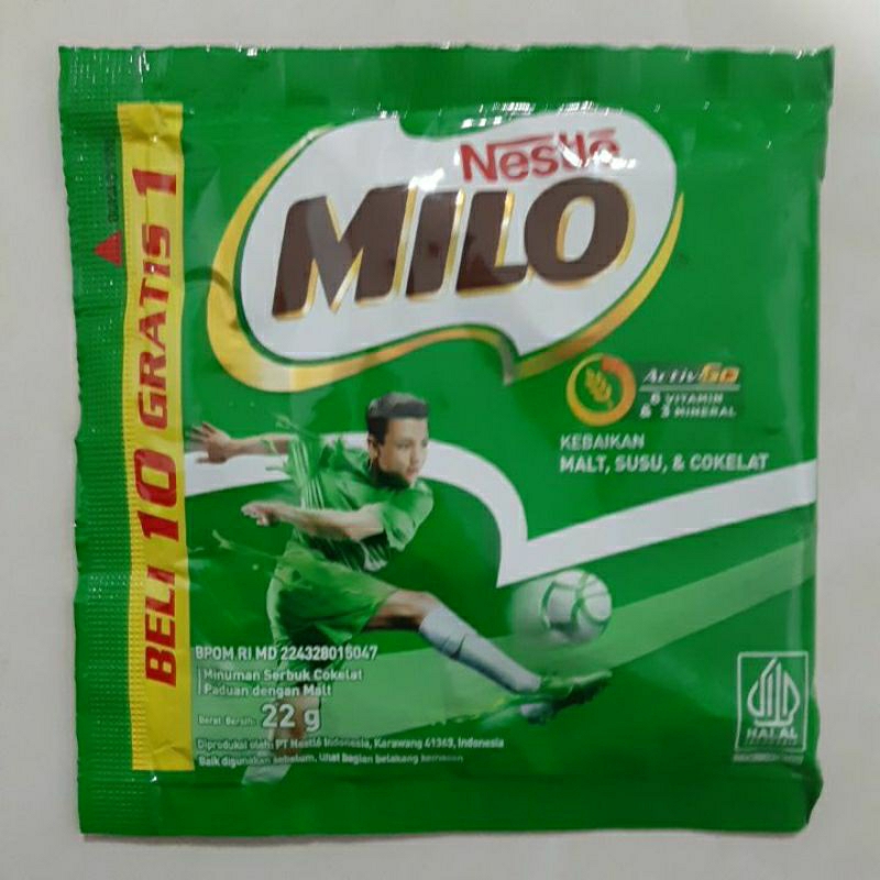 

MILO Activ-GO Susu Bubuk Sachet 22gr Promo Paket Hemat