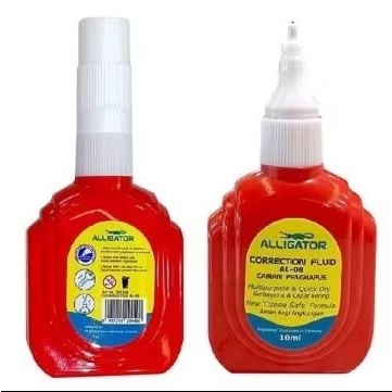 

,( 1 pcs ) Tipe X Cair / Correction Tape Alligator AL-08