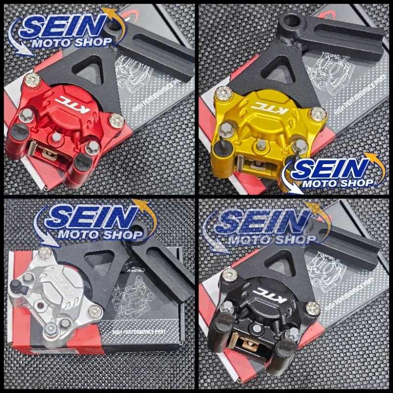Kaliper Ninja RR new NINJA RR Old Arah Bawah KTC Kaliper Belakang Ninja 150 RR 2p 2 Piston