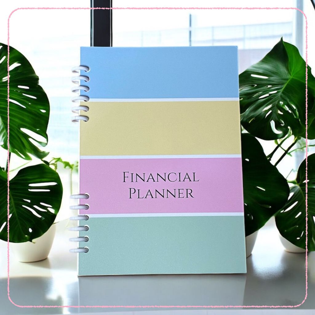 

Financial Planner Aesthetic Pastel Rencana Keuangan A5 Journal Budgeting - [FP-5]