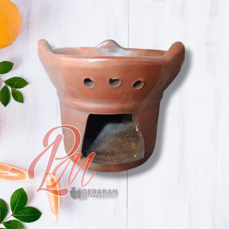 Anglo gerabah Tanah liat, anglo prasmanan