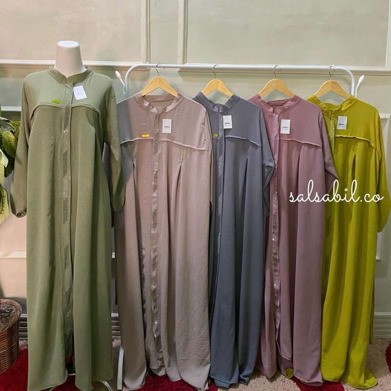 Gamis Cringkle Payet || Audrey Dress