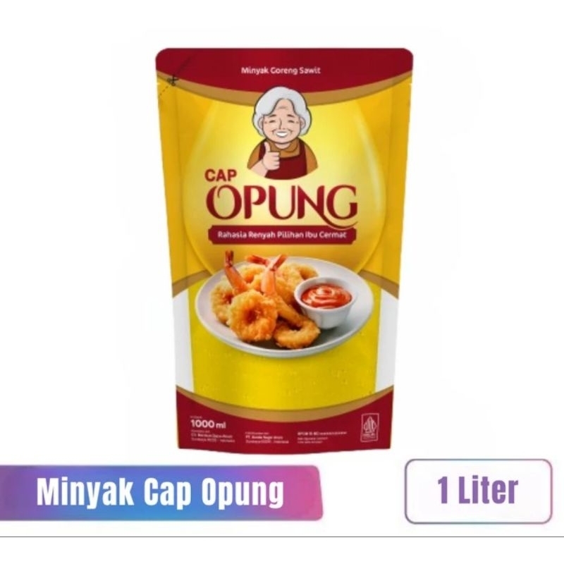 

Minyak Goreng Cap Opung 1L