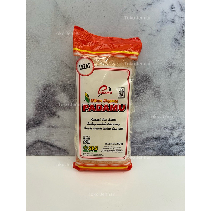 

Bihun jagung padamu 60gr