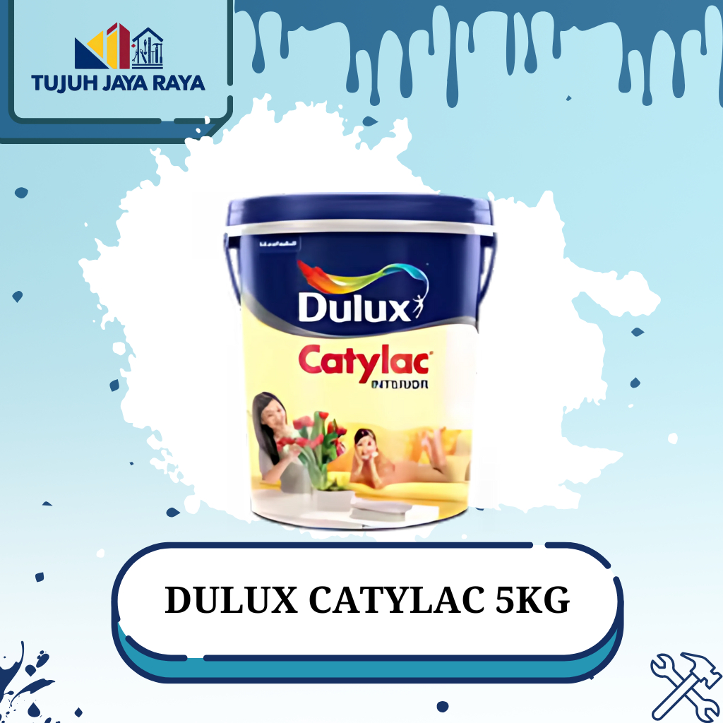 Cat tembok Dulux Catylac 5KG. Cat tembok interior