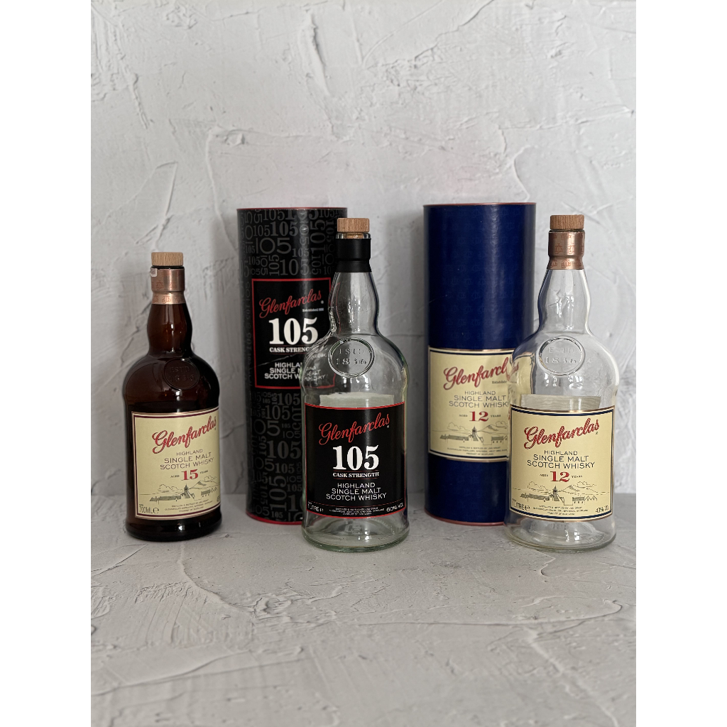 Botol Whisky Kosong: GLENFARCLAS