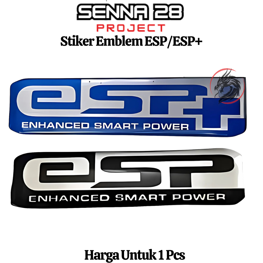 Stiker emblem esp+ plus biru honda beat vario scoopy pcx timbul vario beat adv scoopy