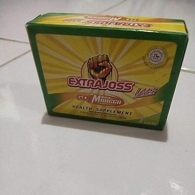 

extrajoss rasa mangga isi 6 sachet