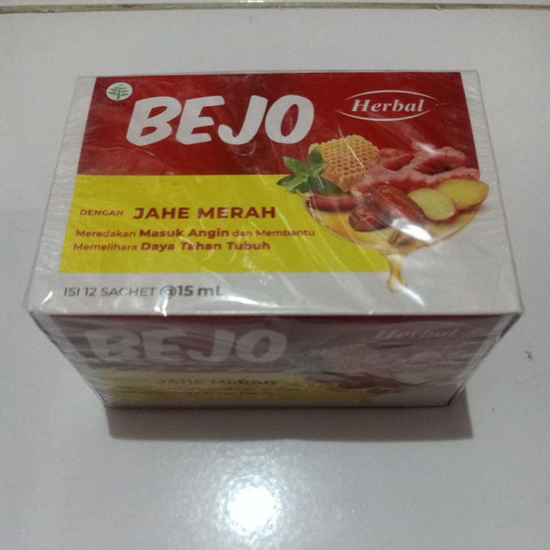 

Bejo jahe merah box isi 12 sachet