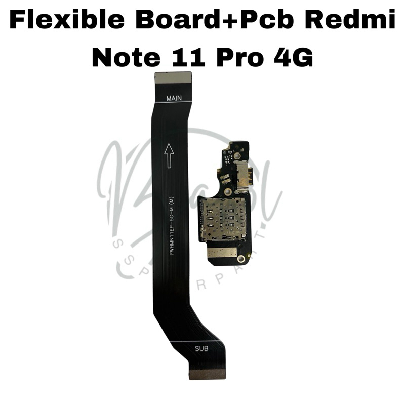 Flexible Board / Flexible Cas / Papan Cas / Conector Cas Redmi Note 11 Pro 4G