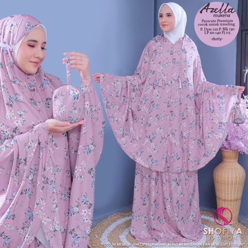 (NEW)MUKENA AZELLA BY SHOFIYA// RENDA/ZAVI BY FQ STORE
