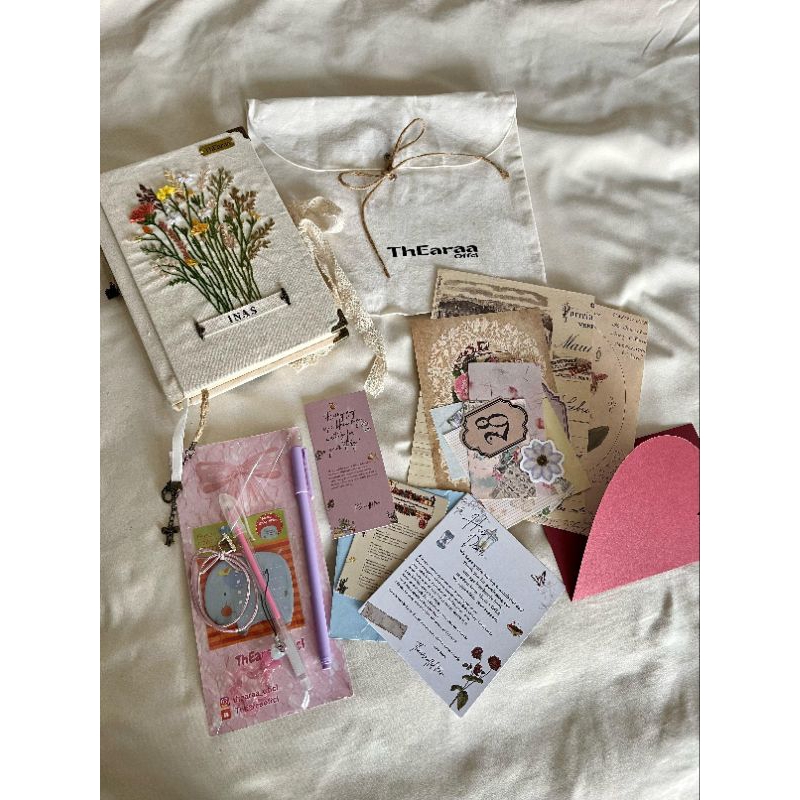 Buku tulis vintage handmade Buku tulis Aesthetic Buku A5