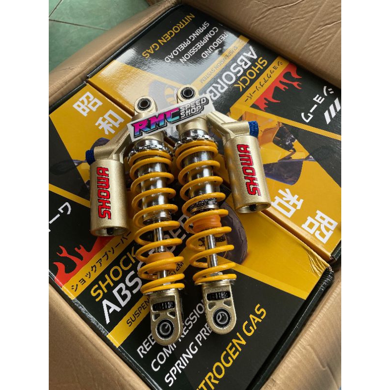 Shock Showa bebek 325mm 320mm klik fungsi / Shock Shoea 320mm / 325mm klik fungsi
