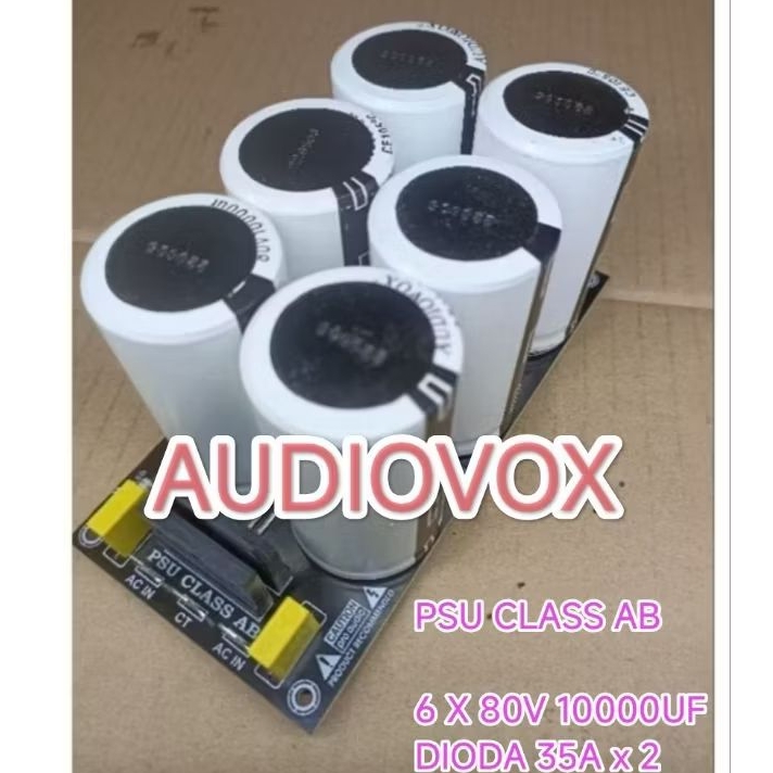 PSU 6 elco audiovox 80v 10000uf