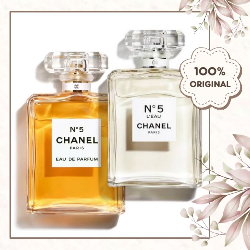 [ CHANEL ] NO 5 NO5 PARFUM COLLECTION NO 5 EAU DE PARFUM NO5 L'EAU EAU DE TOILETTE