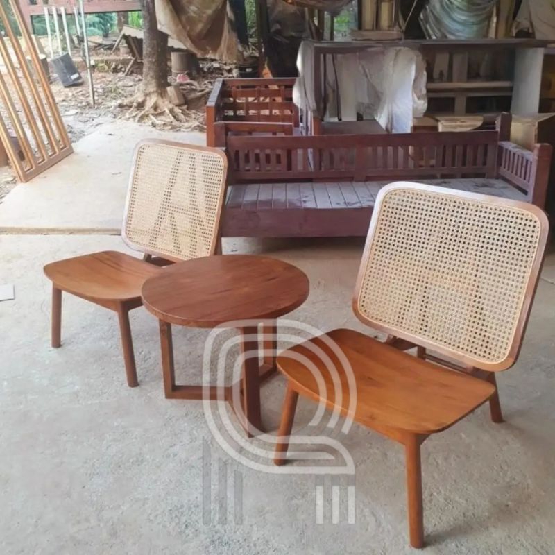 Set Kursi Teras, Kursi Cafe Minimalis, Set Kursi santai, Kursi Taman