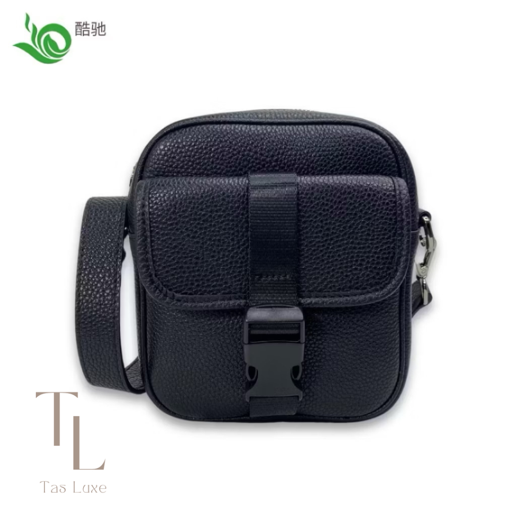 Tas selempang mini pria/wanta / kulit sapi asli / import / 100% original