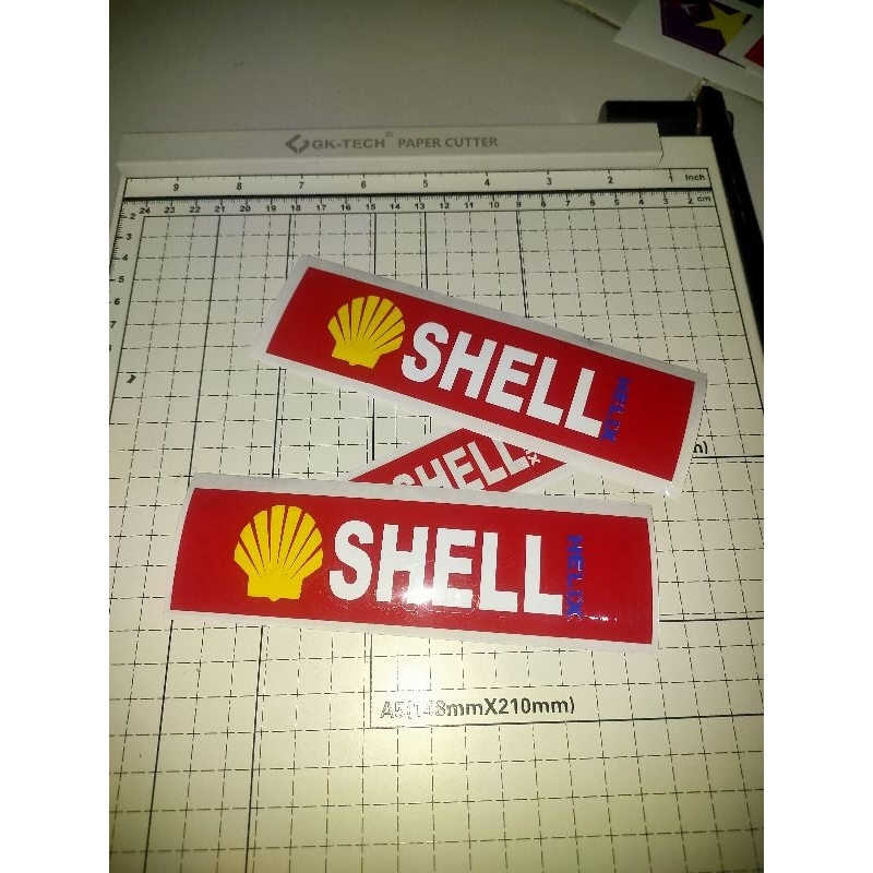 

STIKER VINYL LOGO SHELL