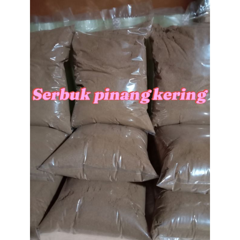 

Serbuk halus pinang kering