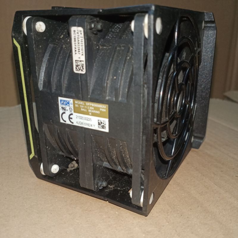 kipas fan 8cm AVC DFPB0856B /12V 2,30amper /double fan high speed