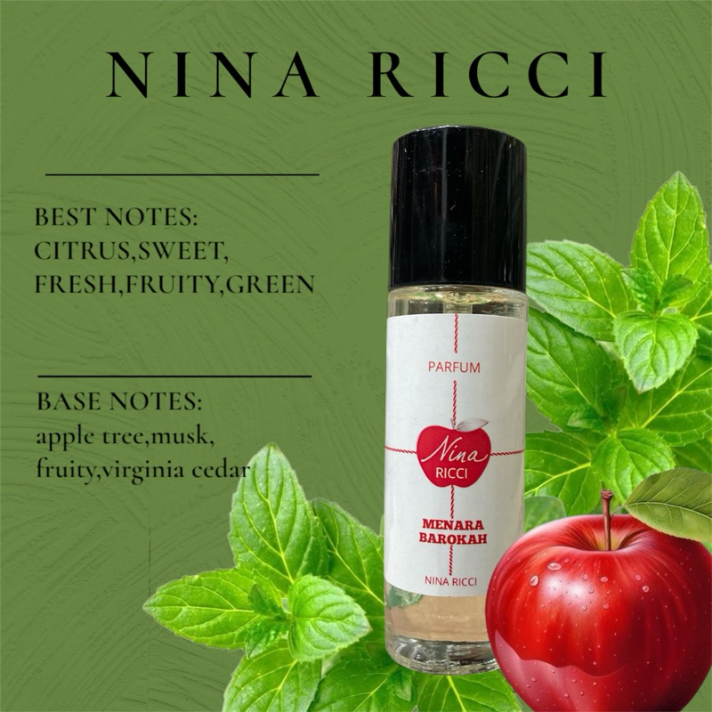 PARFUM MENARA NINA RICCI menara barokah 30ml awet hingga 12 jam