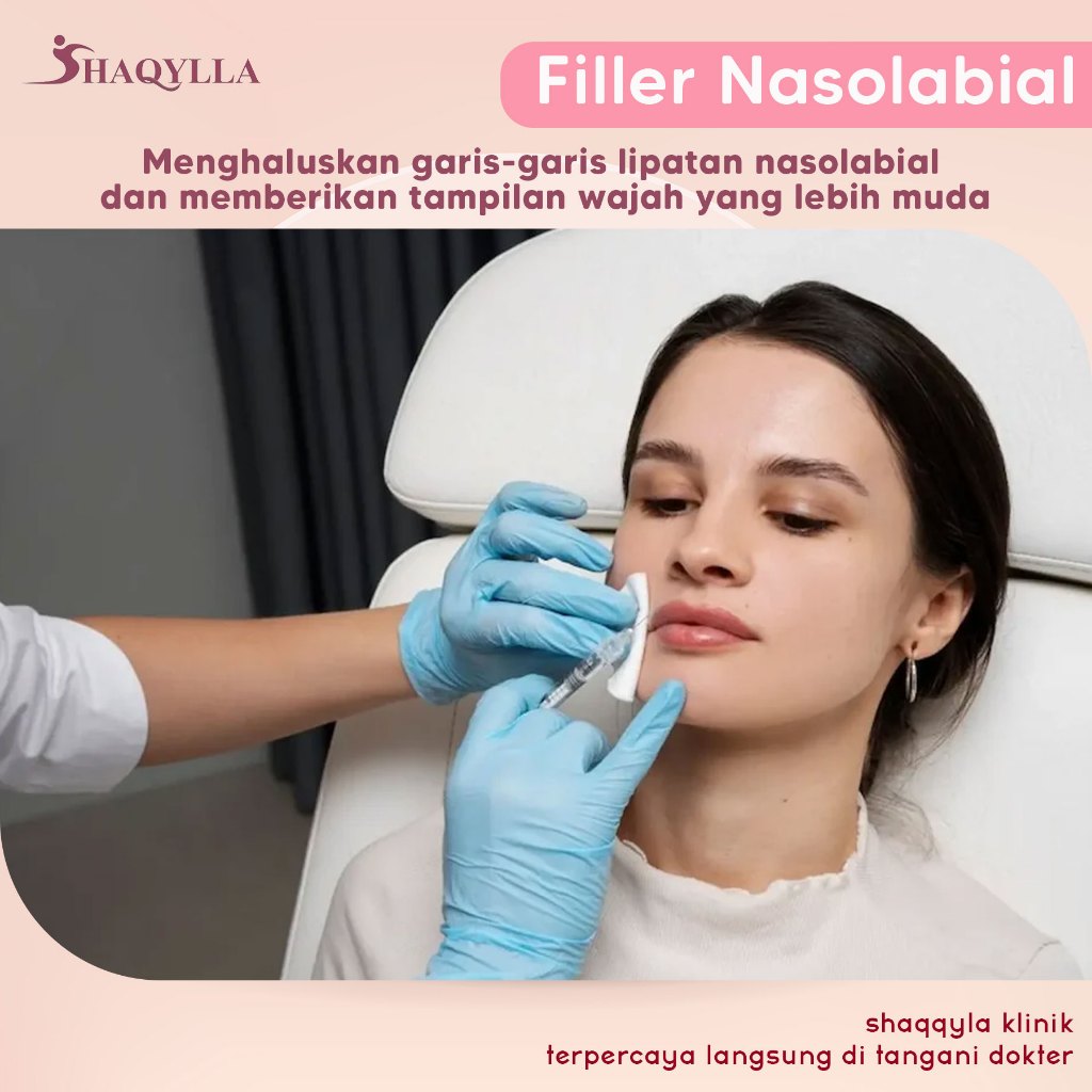 Shaqylla Treatment Perawatan Filler Nasolabial / Smile Line Garis Senyum Wajah Muka