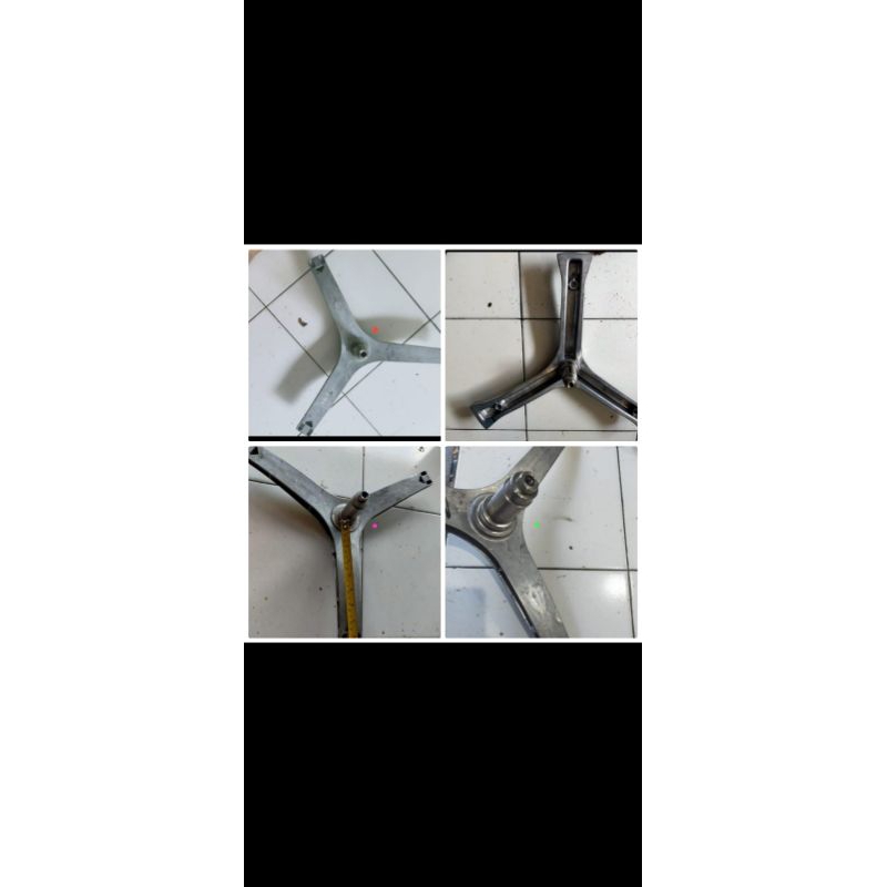 Segitiga baling baling mesin cuci Midea mfc90 es1401 9kg