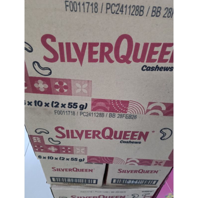 

Silverqueen Mede 55gr Valentine kartonan