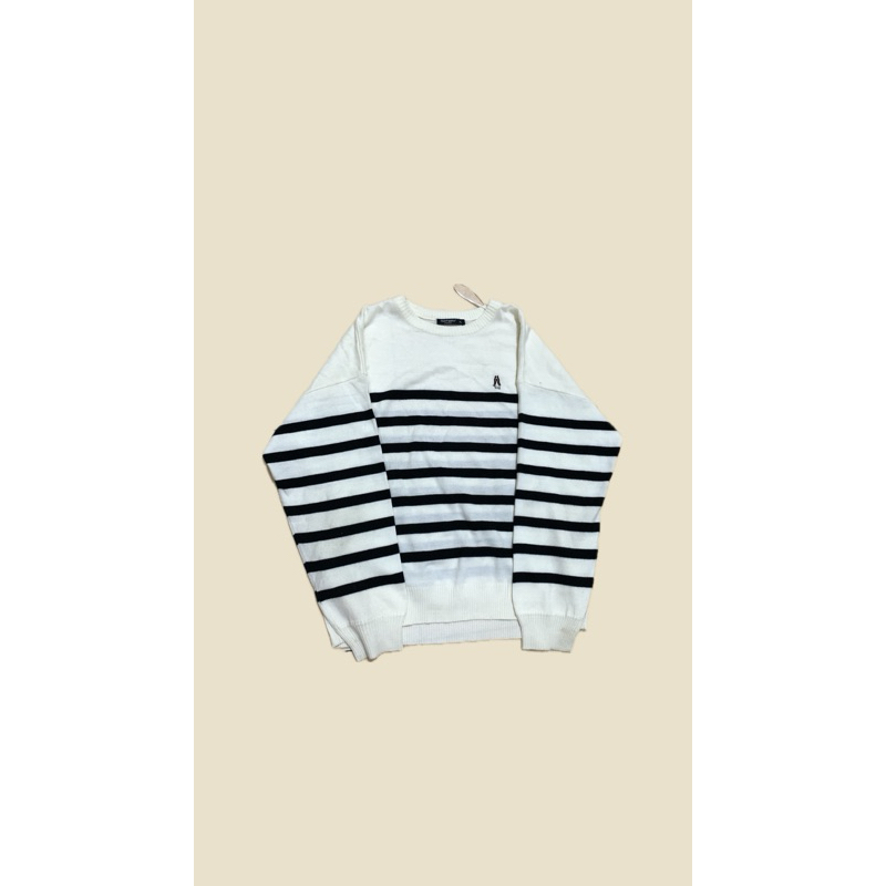 hush puppies sweater rajut stripe