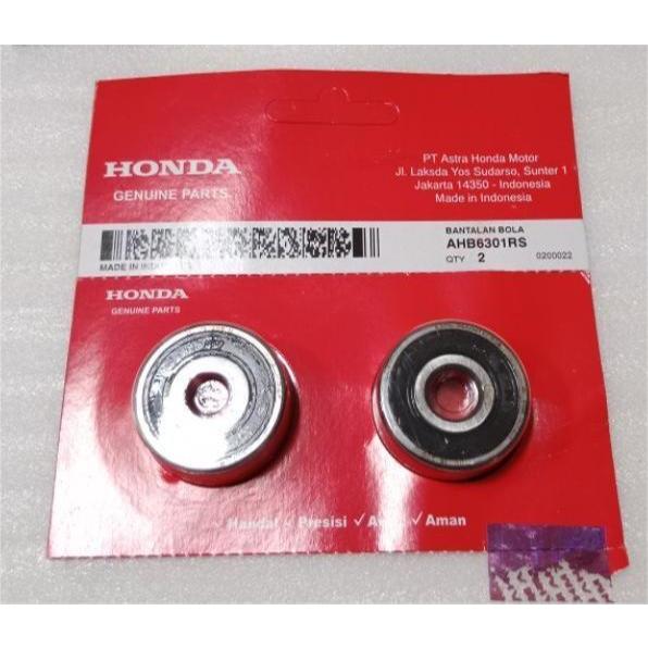 Laher Bearing Ball Radial 6301 Set - Bearing Roda Belakang Set 6301 Honda Legenda, Grand Impressa, S