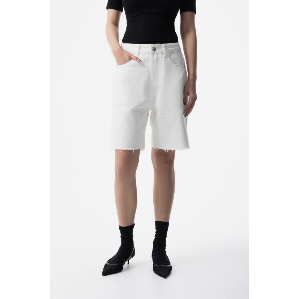 ODIVA Talia Celana Pendek Jeans