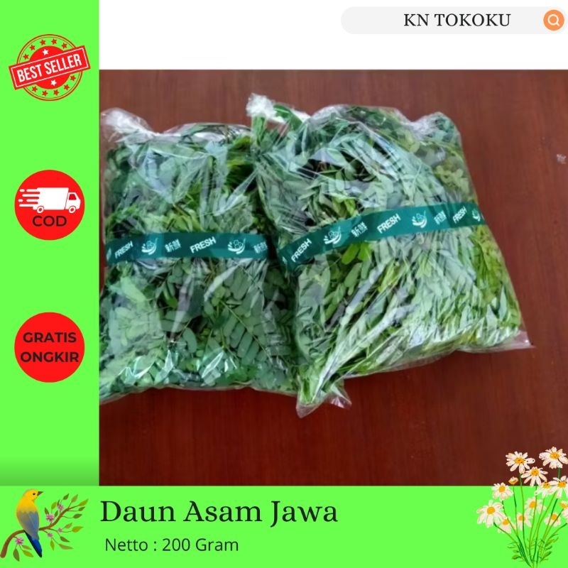 

Sinom Daun Asam Jawa 200 Gram Fresh