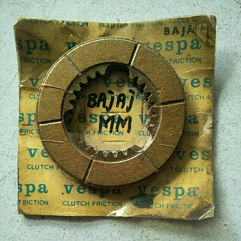 kampas kopling set vespa bajaj