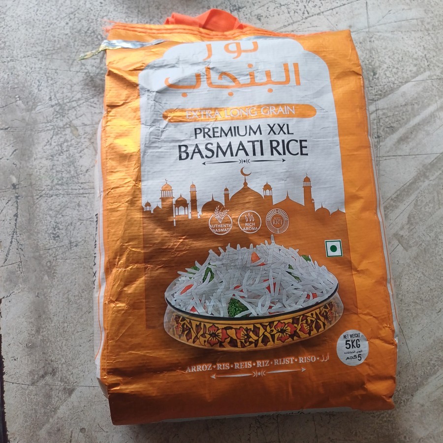 

Beras basmati 5kg extra long grain sella beras India - 5 Kg Termurah