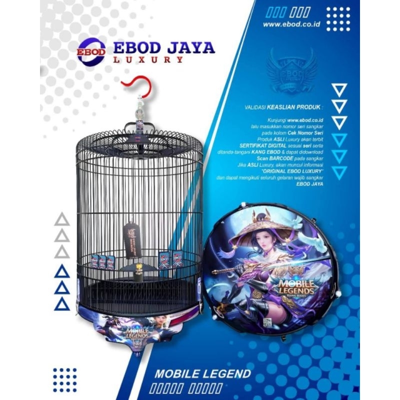 MOBILE LEGEND TERLARIS !!! Sangkar murai ebod jaya indonesia / ebod jaya luxury / ebod premium  qual