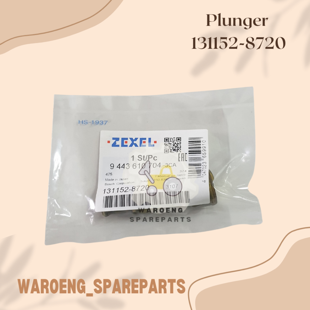 Plunger  131152-8720  ZEXEL plunger zexel
