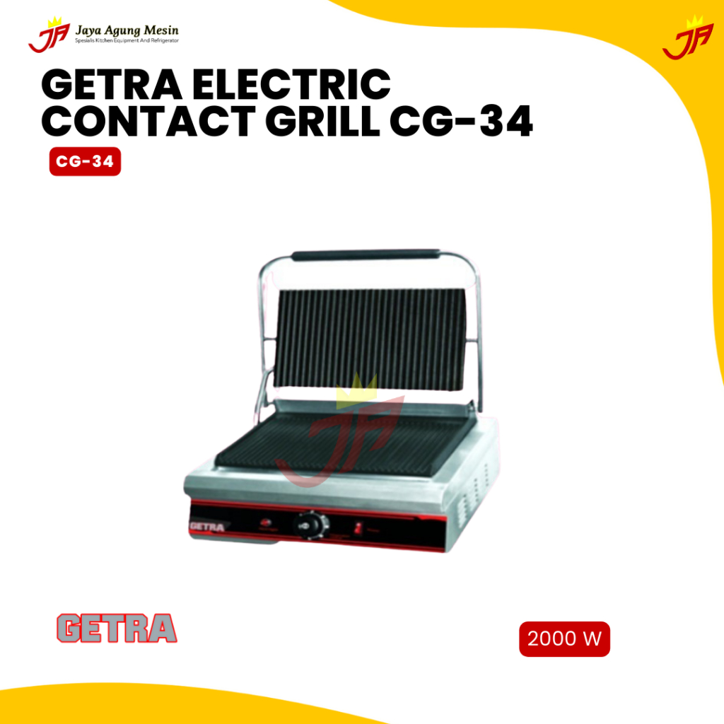 GETRA Electric Contact Grill CG-34