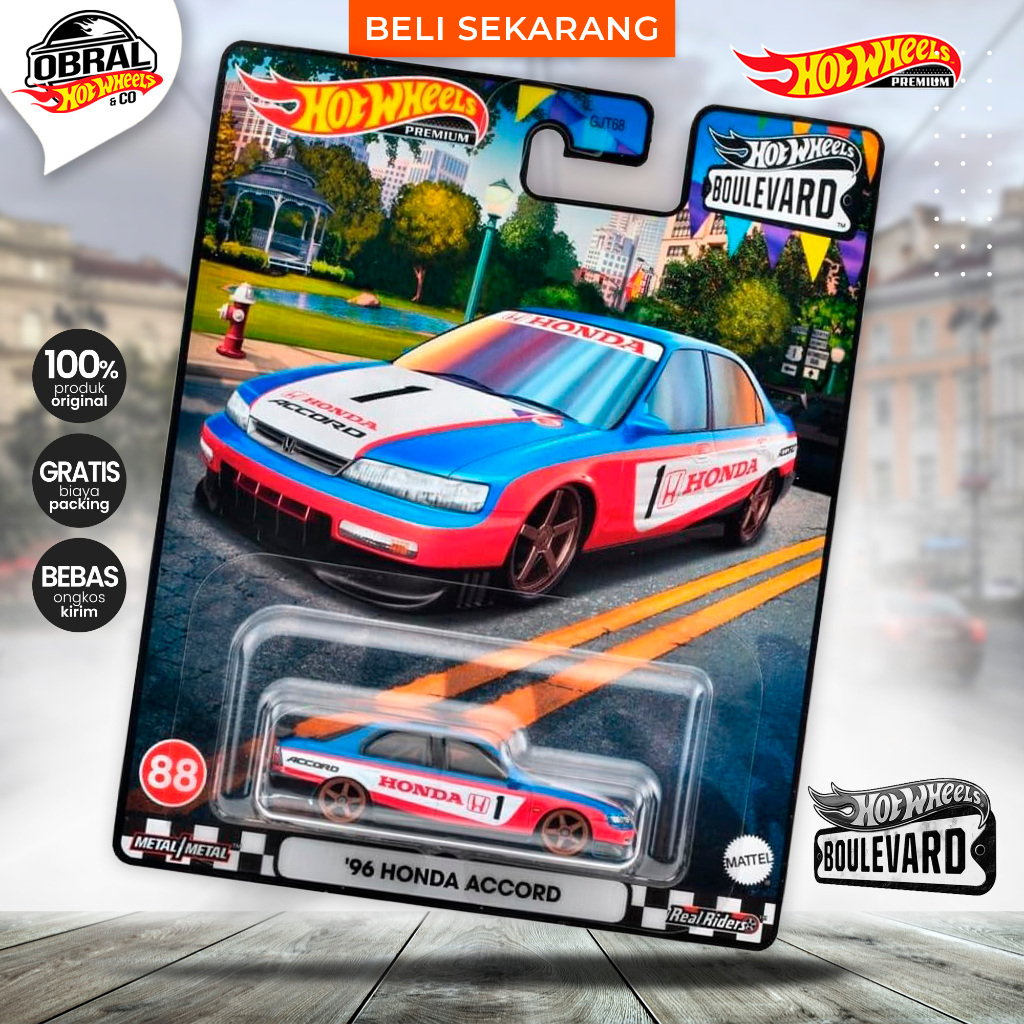 Hot Wheels Boulevard - Honda Accord 1996
