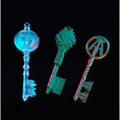 Ready Player One Keys Frame 3D Pajangan