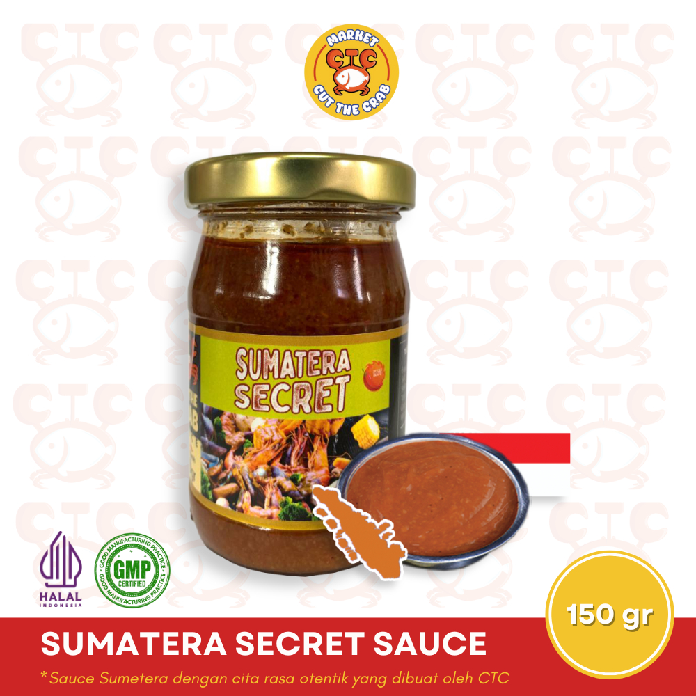 

Cut The Crab Sumatera Secre Sauce (Bumbu Saus Padang) - 150gr - HALAL MUI