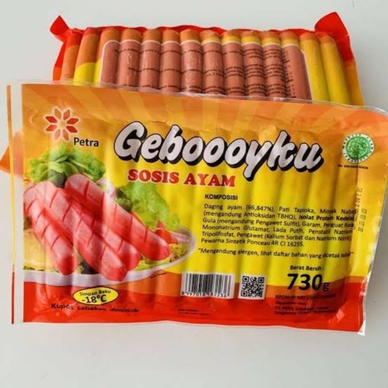 

Sosis Ayam Gebooyku 1kg